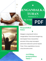 Mengandalkan Tuhan