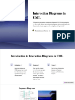 Interaction Diagrams in UML