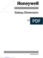 01-Central de Deteção-Honeywell-Galaxy Dimension 96-Manual de Utilizador - en