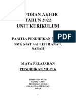 LAPORAN AKHIR TAHUN 2022 Pendidikan Muzik