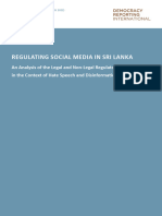 3635DRI - Regulating Social Media in Sri Lanka - Report - Revised March 2021