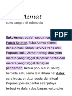 Suku Asmat - Wikipedia Bahasa Indonesia, Ensiklopedia Bebas