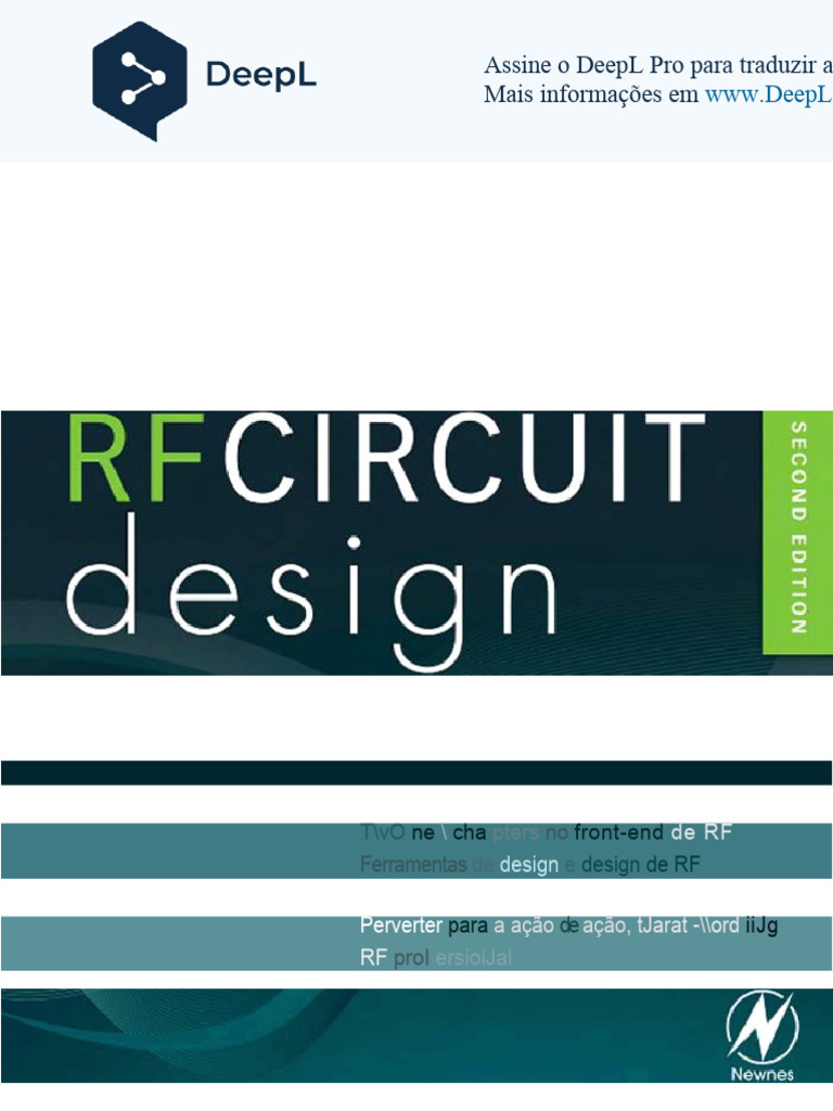 RF Circuit Design - 2nd Edition Circuit Diagram