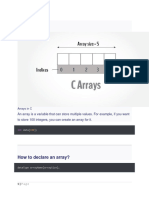 C Arrays