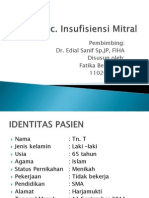 CHF ec Mitral insufisiensi