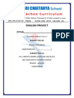 English Project Front Page-1