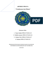 PEMIDANAAN DAN PIDANA KELOMPOK 6 HUKUM PIDANA (2) (1) Salinan Salinan