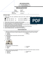 Contoh Soal Ujian Teknik Produksi Dan Pe