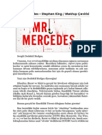 Stephen King - Bay Mercedes Mektup Çevirisi