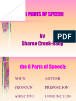 Grammar - 8 Parts of Speech