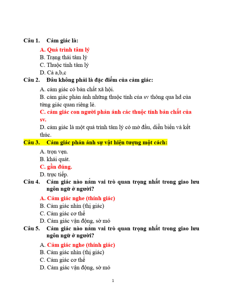 Cac cau hoi trac nghiem v cam giac tri giac pdf
