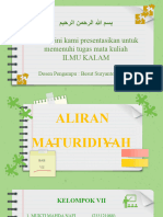 Aliran Maturidiyah Kel 7