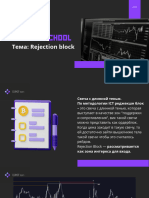 15. Rejection Block (Разновидность Orderblock'a)