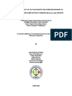 Comparative Efficacy of Oil Palm Waste and Farmyard Manure As An