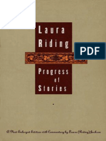 (A New Enlarged Edition 1) Jackson, Laura Riding - Riding, Laura J - Progress of Stories-Persea Books (1982)