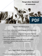 Perkembangan Pergerakan Nasional Indonesia