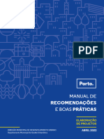 Manual de Recomendações e Boas Práticas - Urbanismo CMPorto