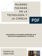 Mujeres Destacadas en La Tecnología V2