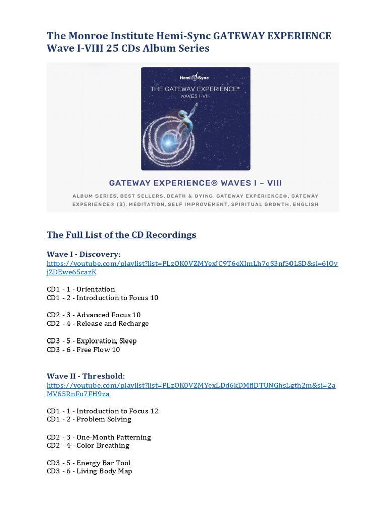 The Gateway Experience Guidance Manual Pdf