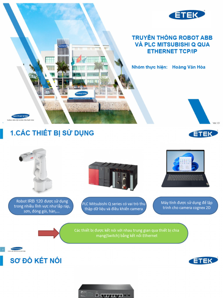 Tai Lieu Robot ABB Connect PLC MitsuQ | PDF