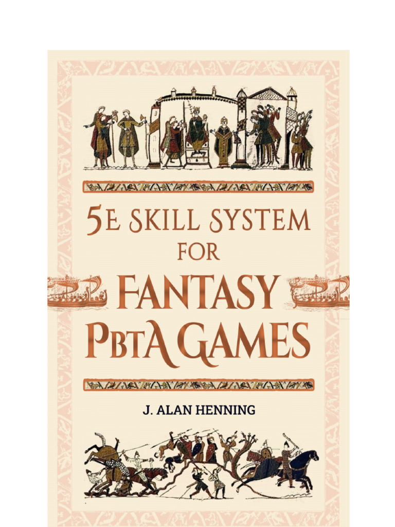 5E Skill System For Fantasy PbtA Games 1.01 | PDF | Dungeons & Dragons ...