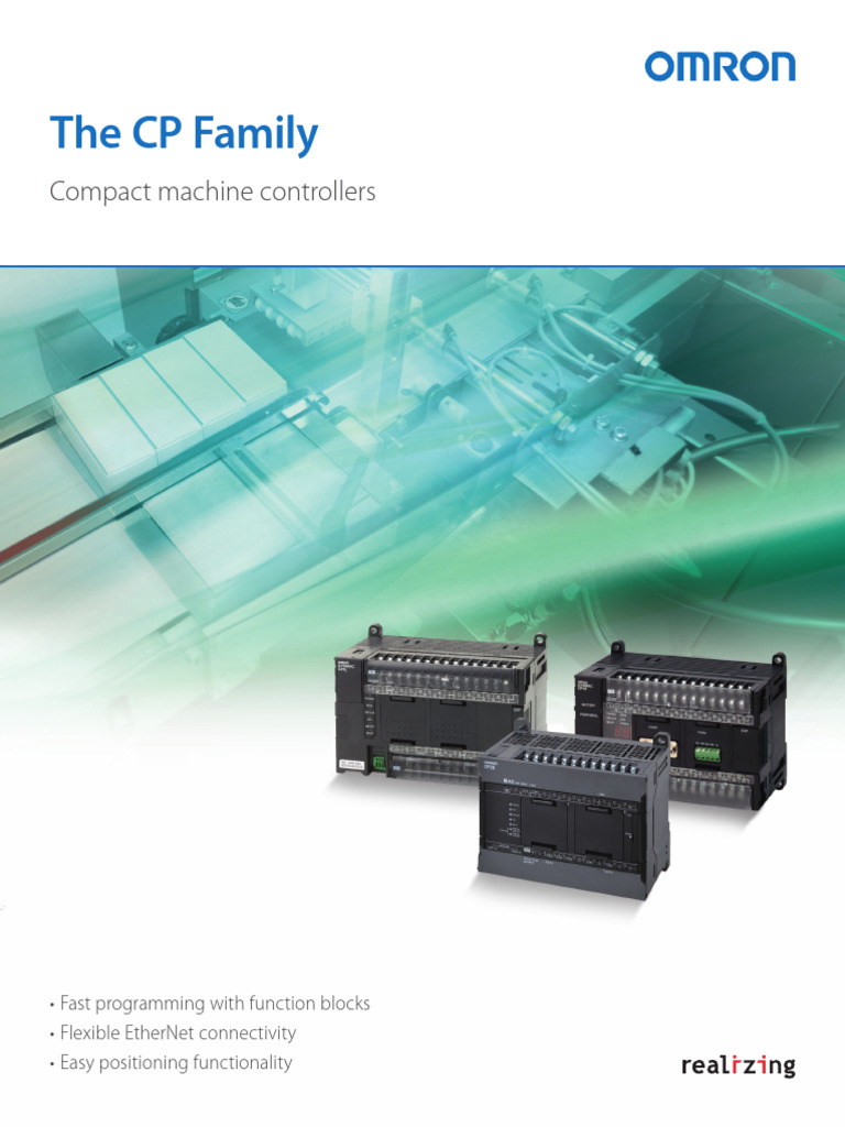 Omron CP Family: Compact Controllers | PDF | Power Supply ...