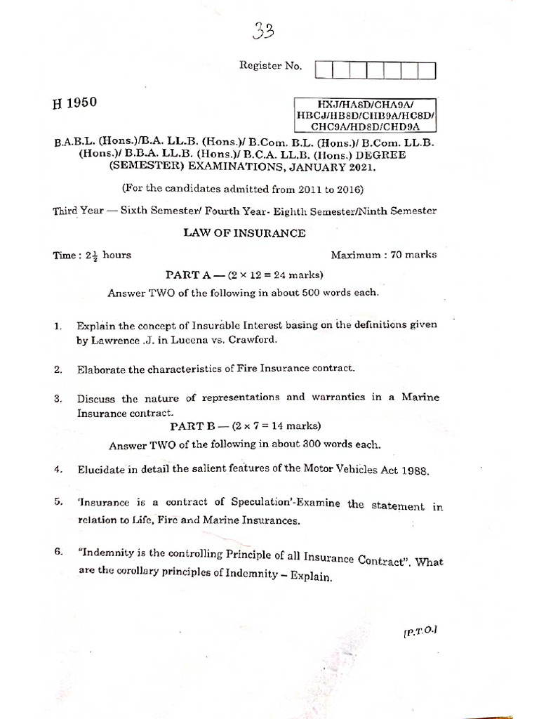 Insurance | PDF