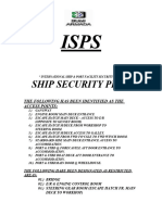 Isps - Ship Security Plan