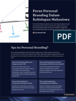 Peran Personal Branding Dalam Kehidupan Mahasiswa