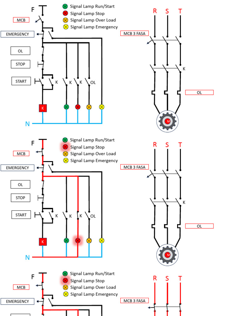 Wiring Diagram Simulation PDF Equipment Electricity