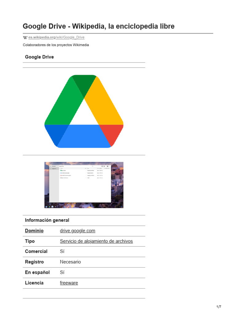 Historia y lanzamiento de Google Drive | PDF | Ingeniería Informática ...