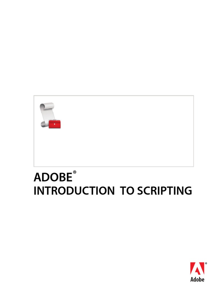 Adobe Intro To Scripting | PDF