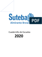 Cuadernillo Escuelas 2020