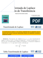 Transformada de Laplace - Función de Transferencia