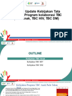 Update Kebijakan Tata Laksana Program Kolaborasi TBC (TBC Anak, TBC HIV, TBC DM)