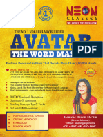 Avatar Vocabulary Book Manish Bansal