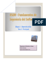 Bloque 2. Bloque 2. - Desarrollo de Desarrollo de Sw. SW.: Tema 3. Prototipado