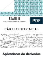 Cálculo. Exani Ii. Vespertino P4'