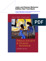 Drugs Society and Human Behavior 15th Edition Hart Test Bank