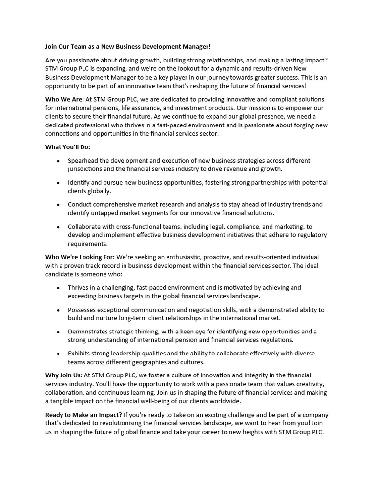 New Business Development Synonyms