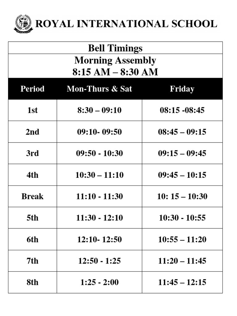 bell-timings-30th-october-2023-pdf
