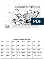 CUADERNILLO DE CÁLCULO MENTAL