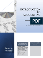 Week 1 - Introduction To Accounting