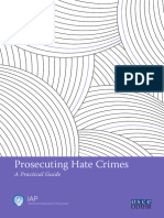 Prosecuting Hate Crimes