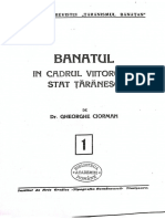 Partidul National Taranesc - Banatul in Cadrul Viitorului Stat Taranesc