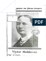 Partidul National Taranesc - Ce Va Spune Un Taran Despre Victor Moldovan