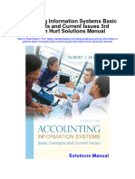 Accounting Information Systems Basic Concepts and Current Issues 3rd Edition Hurt Solutions Manual