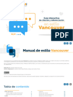 Guia Interactiva de Citacion y Referenciacion Estilo Vancouver