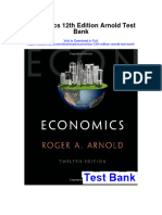Economics 12th Edition Arnold Test Bank