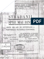 Partidul National Taranesc - Stradanii Spre Mai Bine Doi Ani de Guvernare PNT